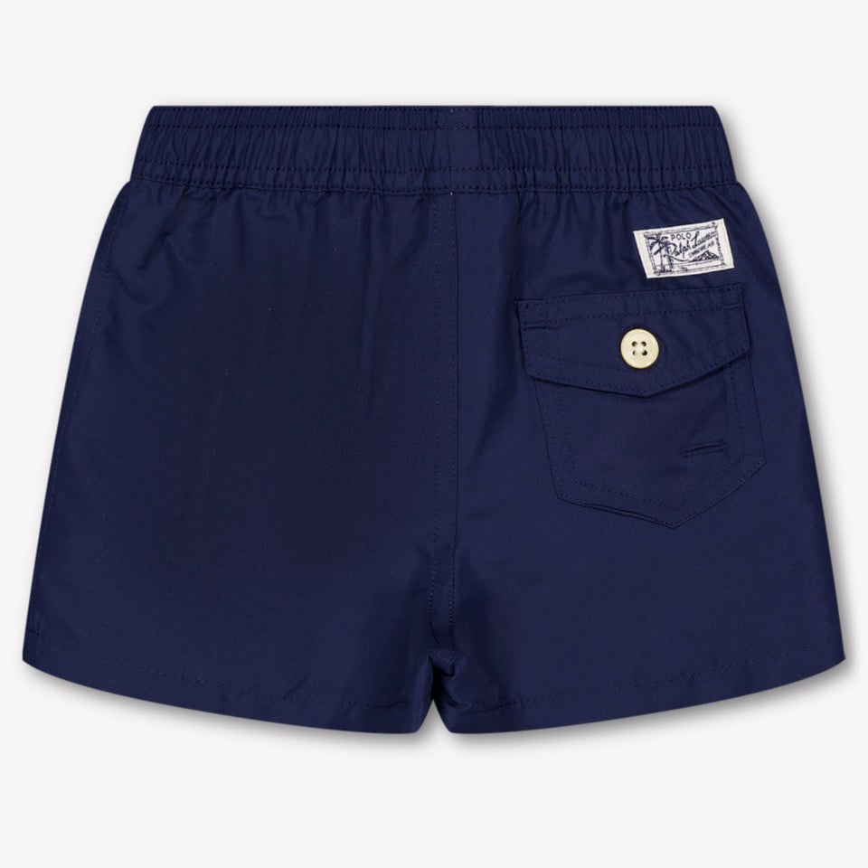 Ralph Lauren Baby Boys Swimwear In Navy