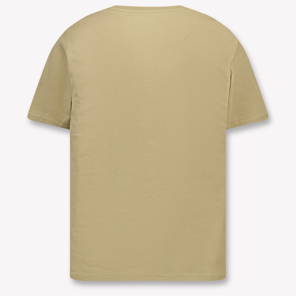 Ralph Lauren Kids Boys T-Shirt In Beige