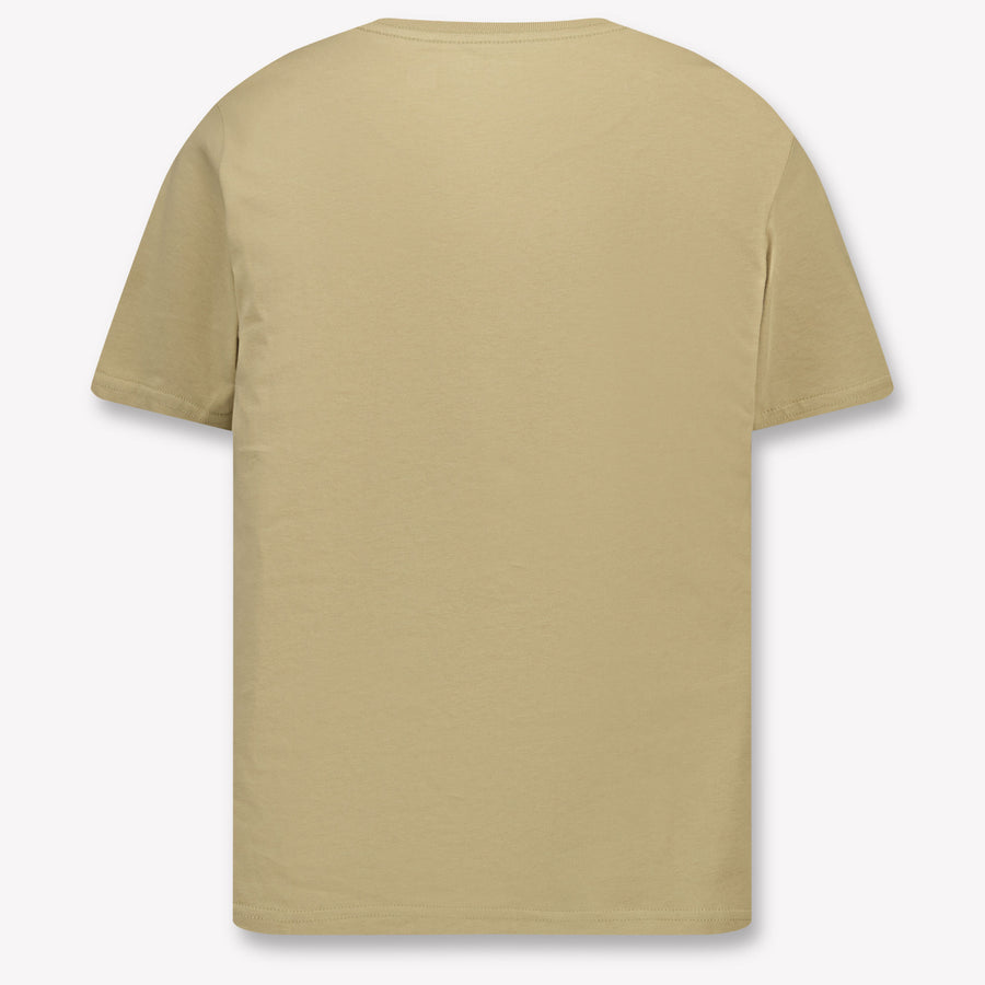 Ralph Lauren Kids Boys T-Shirt In Beige