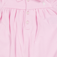 Ralph Lauren Baby Girls Playsuit In Light Pink
