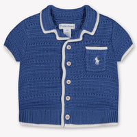 Ralph Lauren Baby Boys Set In Dark Blue