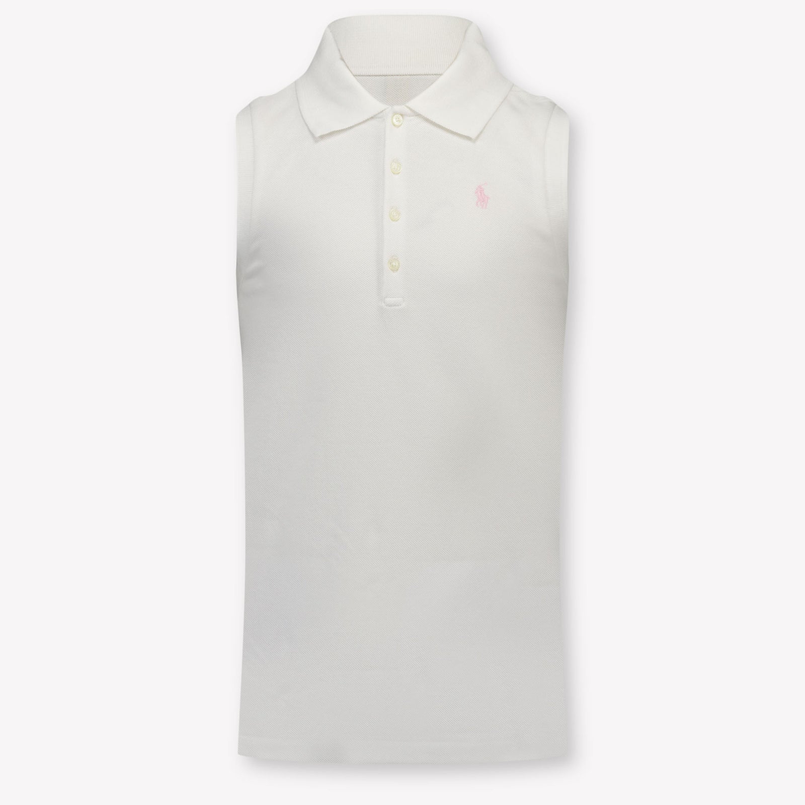 Ralph Lauren Kids Girls Polo In White