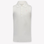 Ralph Lauren Kinder Meisjes Polo In Wit