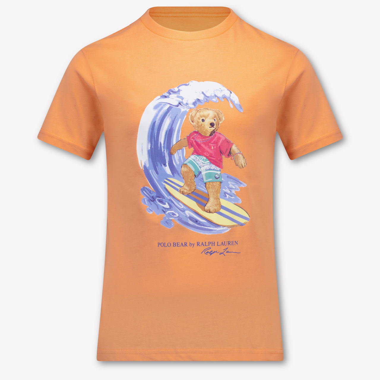 Ralph Lauren Kids Boys T-Shirt In Salmon