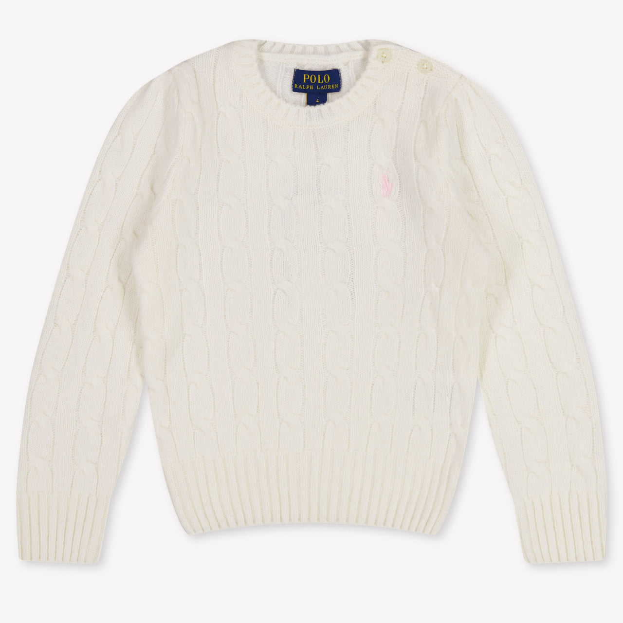 Ralph Lauren Kinder Meisjes Trui In Off White
