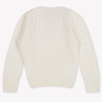 Ralph Lauren Kinder Meisjes Trui In Off White
