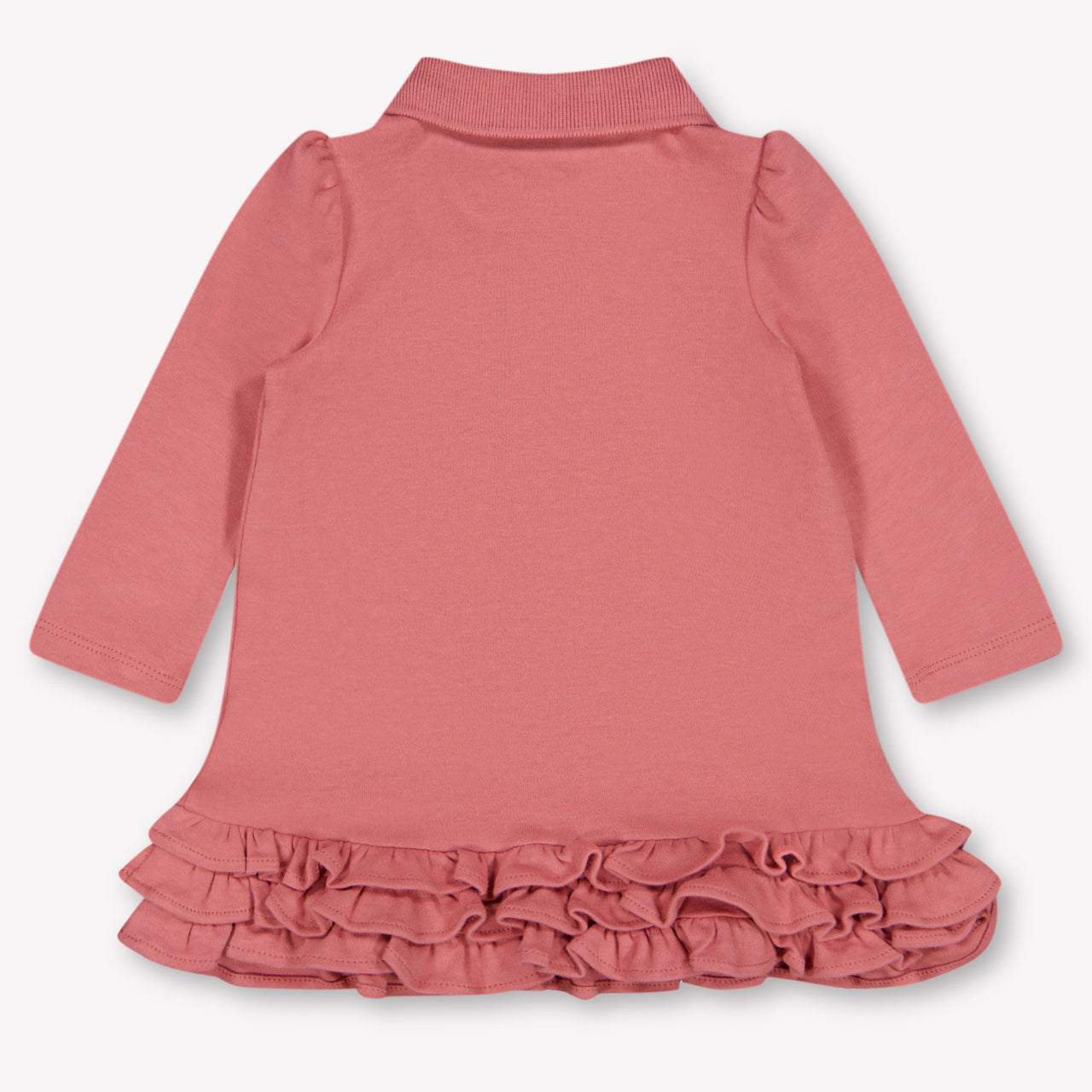 Ralph Lauren Baby Girls Dress In Old Pink