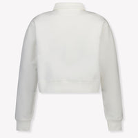 Ralph Lauren Kids Girls Sweater In White
