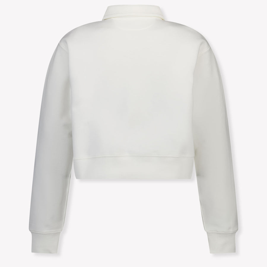 Ralph Lauren Kids Girls Sweater In White