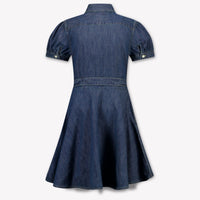 Ralph Lauren Kids Girls Dress In Jeans
