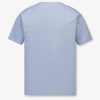 Ralph Lauren Kids Boys T-Shirt In Light Blue