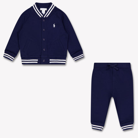 Ralph Lauren Baby Boys Jogging suit In Navy