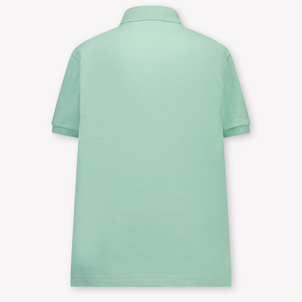 Ralph Lauren Kids Boys Polo In Light Green