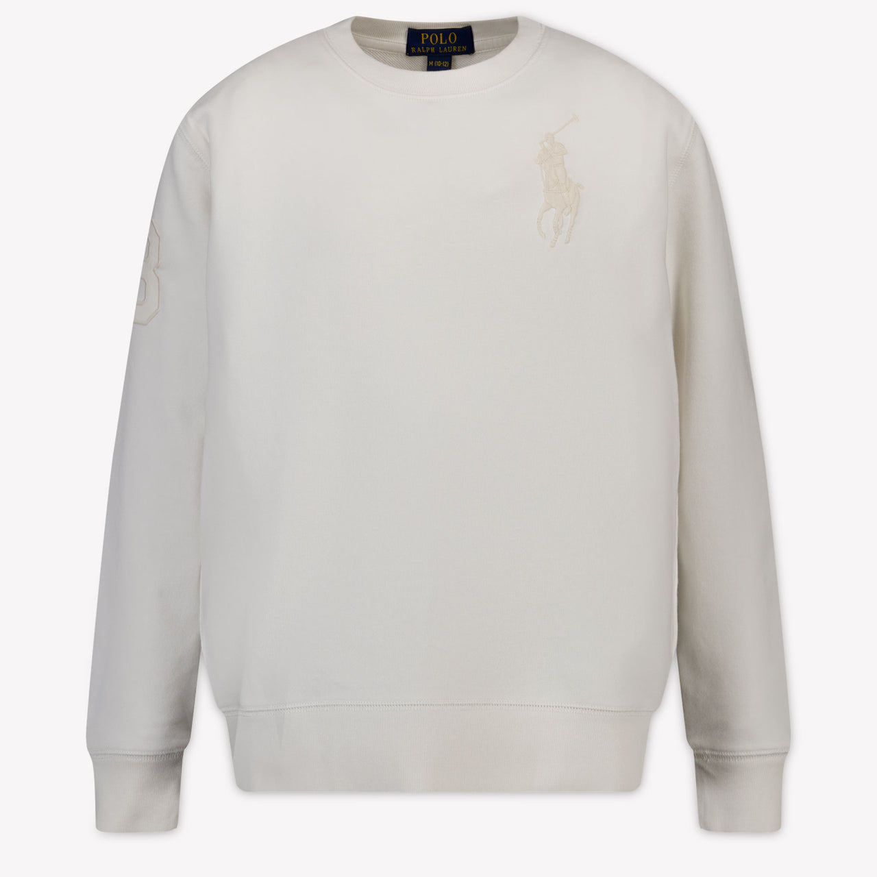 Ralph Lauren Kids Boys Sweater In White