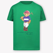 Ralph Lauren Kinder Jongens T-Shirt In Groen