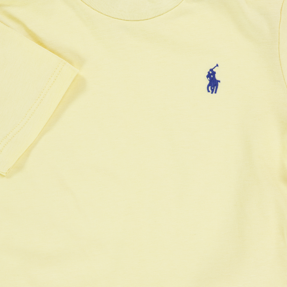 Ralph Lauren Baby Jongens T-Shirt In Geel