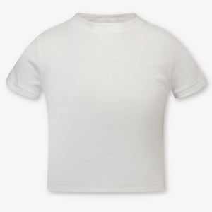 Ralph Lauren Kids Girls T-Shirt In White