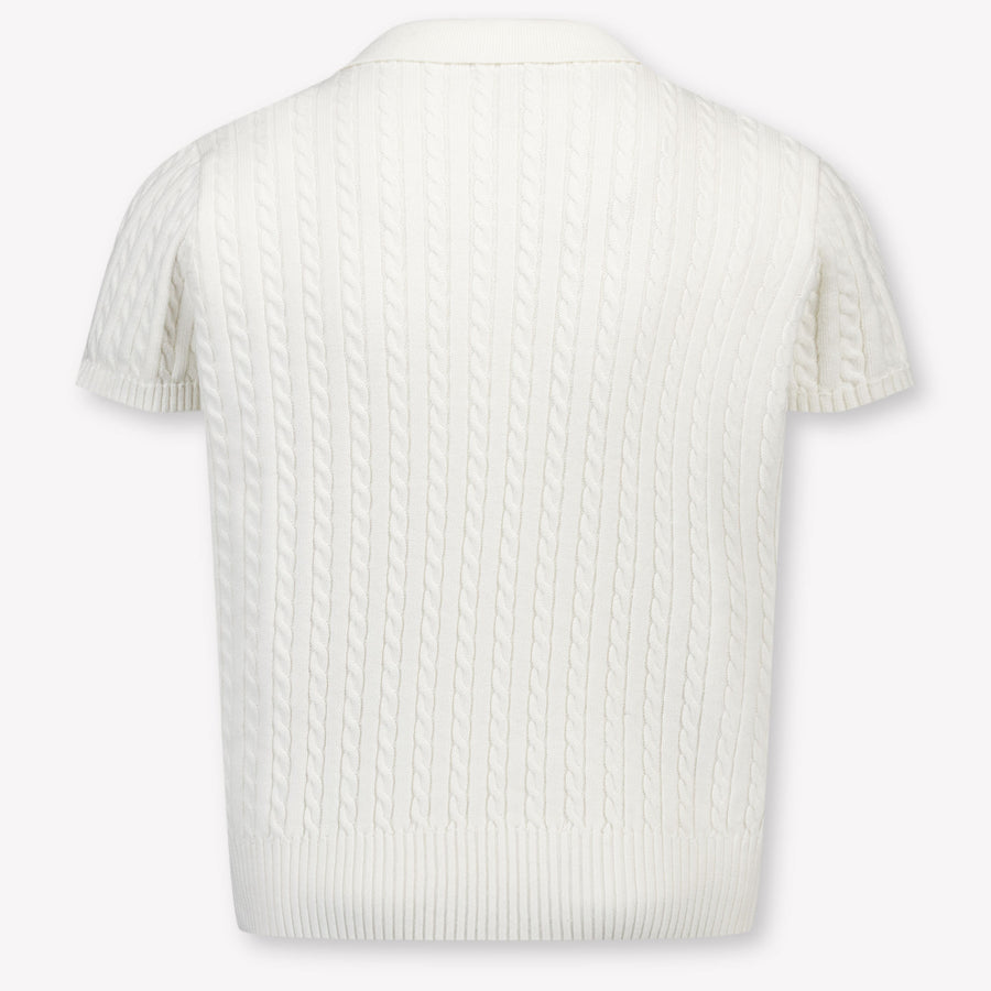 Ralph Lauren Kids Girls Polo In White