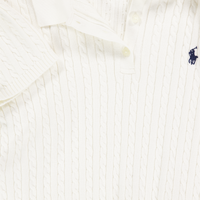Ralph Lauren Kids Girls Polo In White