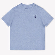 Ralph Lauren Baby Jongens T-Shirt In Licht Blauw
