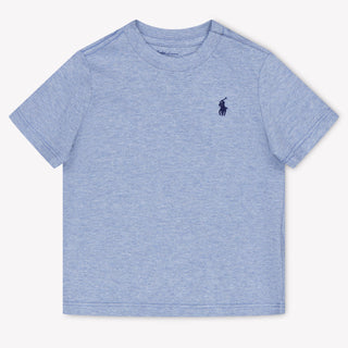 Ralph Lauren Baby Jongens T-Shirt In Licht Blauw