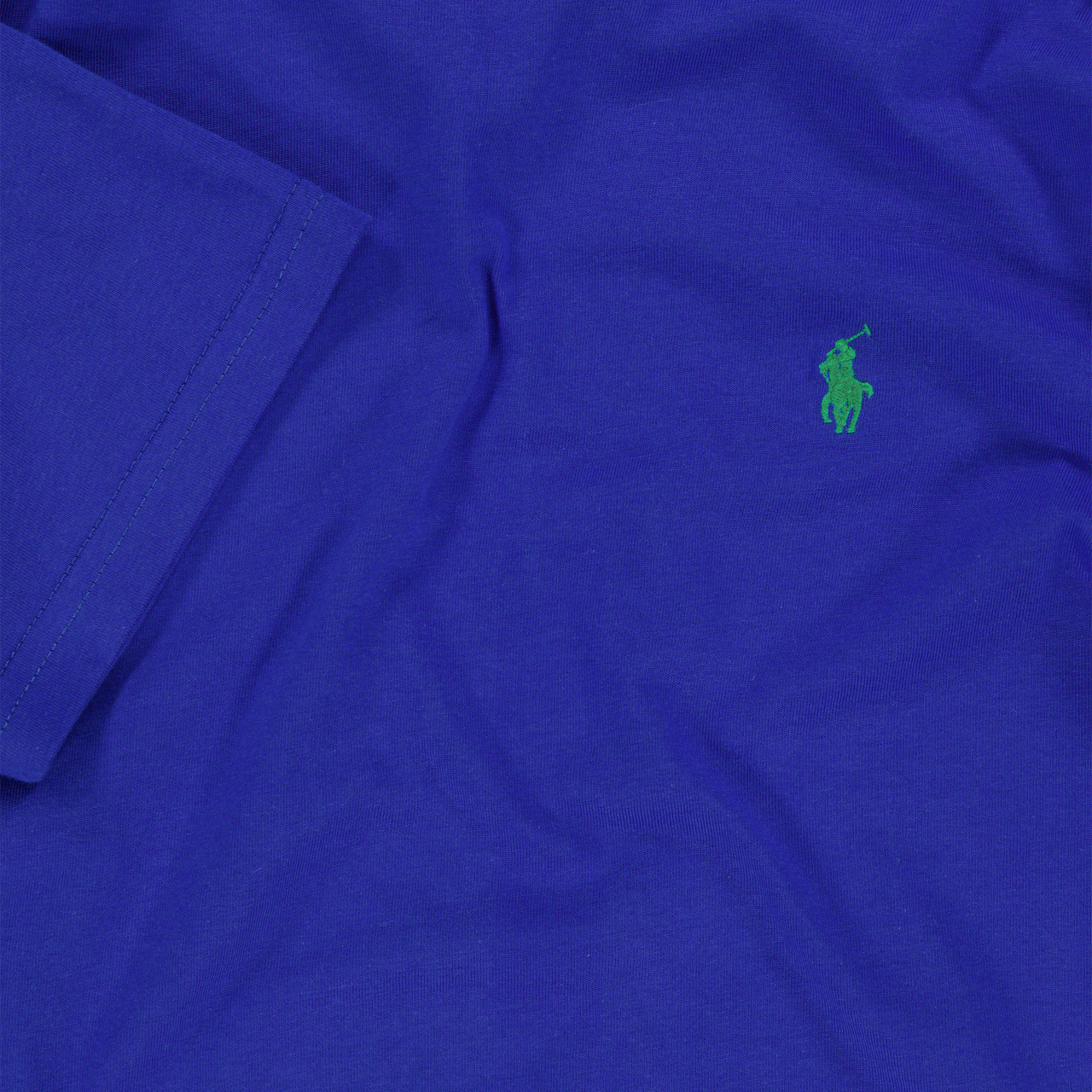 Ralph Lauren Kids Boys T-Shirt In Cobalt Blue