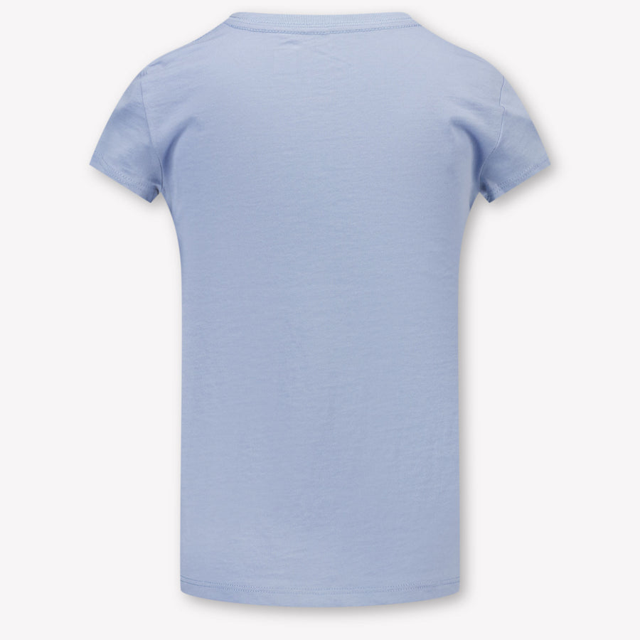 Ralph Lauren Kids Girls T-Shirt In Light Blue