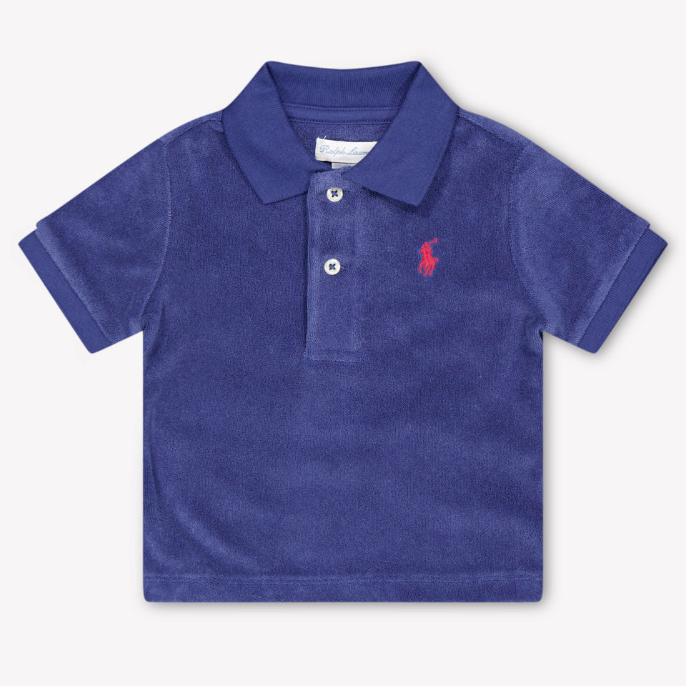 Ralph Lauren Baby Boys Set In Navy