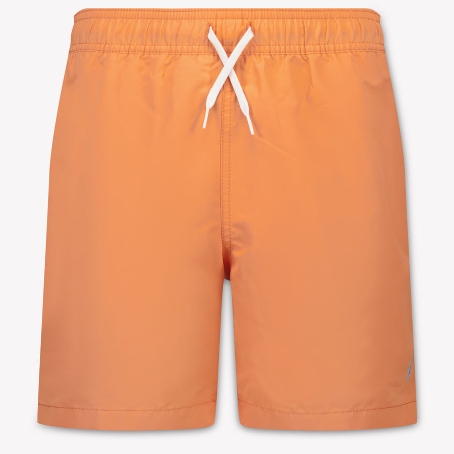 Ralph Lauren Kids Boys Swimwear In Salmon