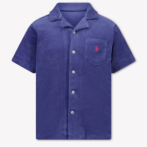 Ralph Lauren Kinder Jongens Blouse In Navy