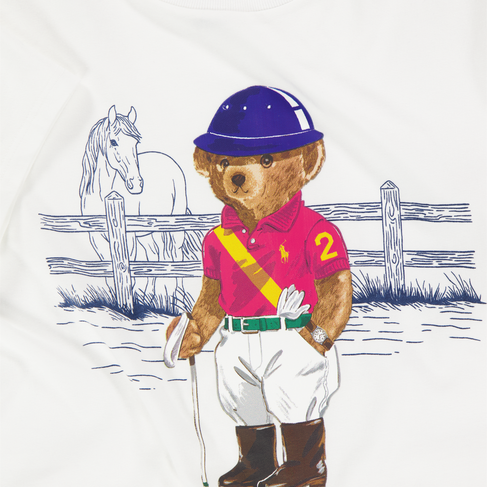 Ralph Lauren Kids Boys T-Shirt In White