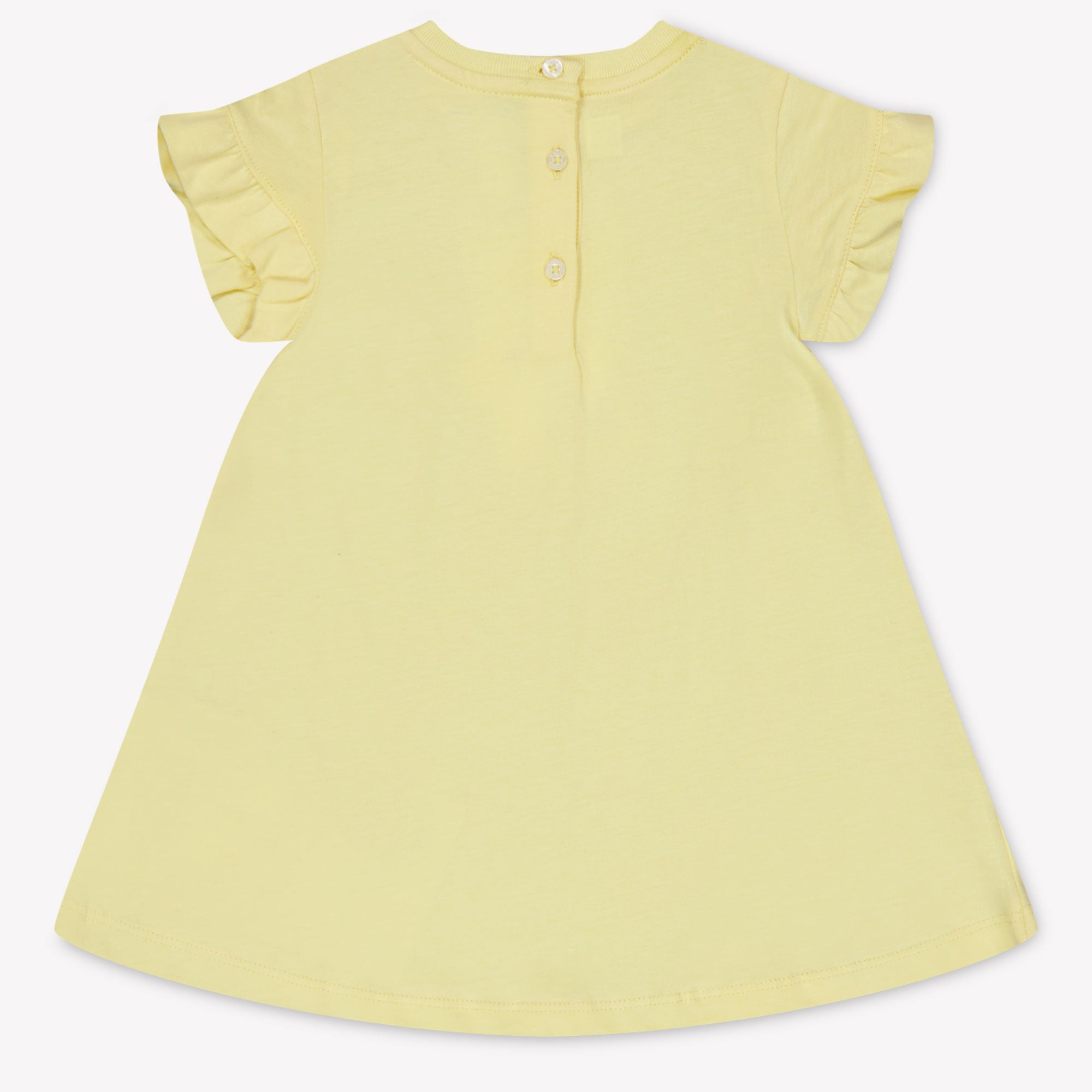 Ralph Lauren Baby Girls Dress In Yellow