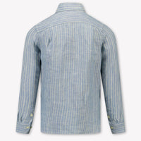 Ralph Lauren Kids Boys Blouse In Light Blue