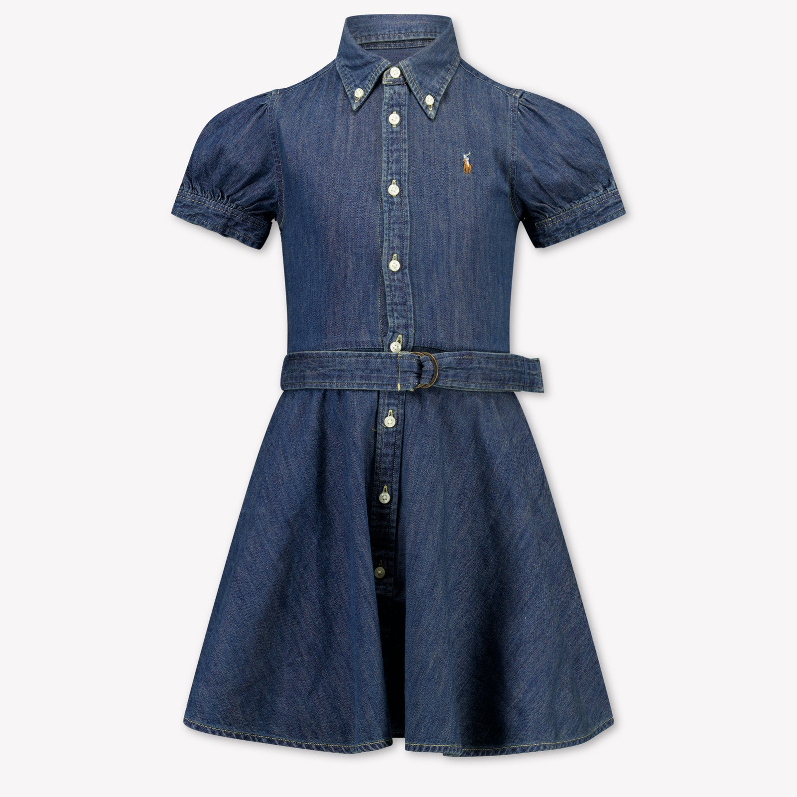 Ralph Lauren Kinder Meisjes Jurk In Jeans