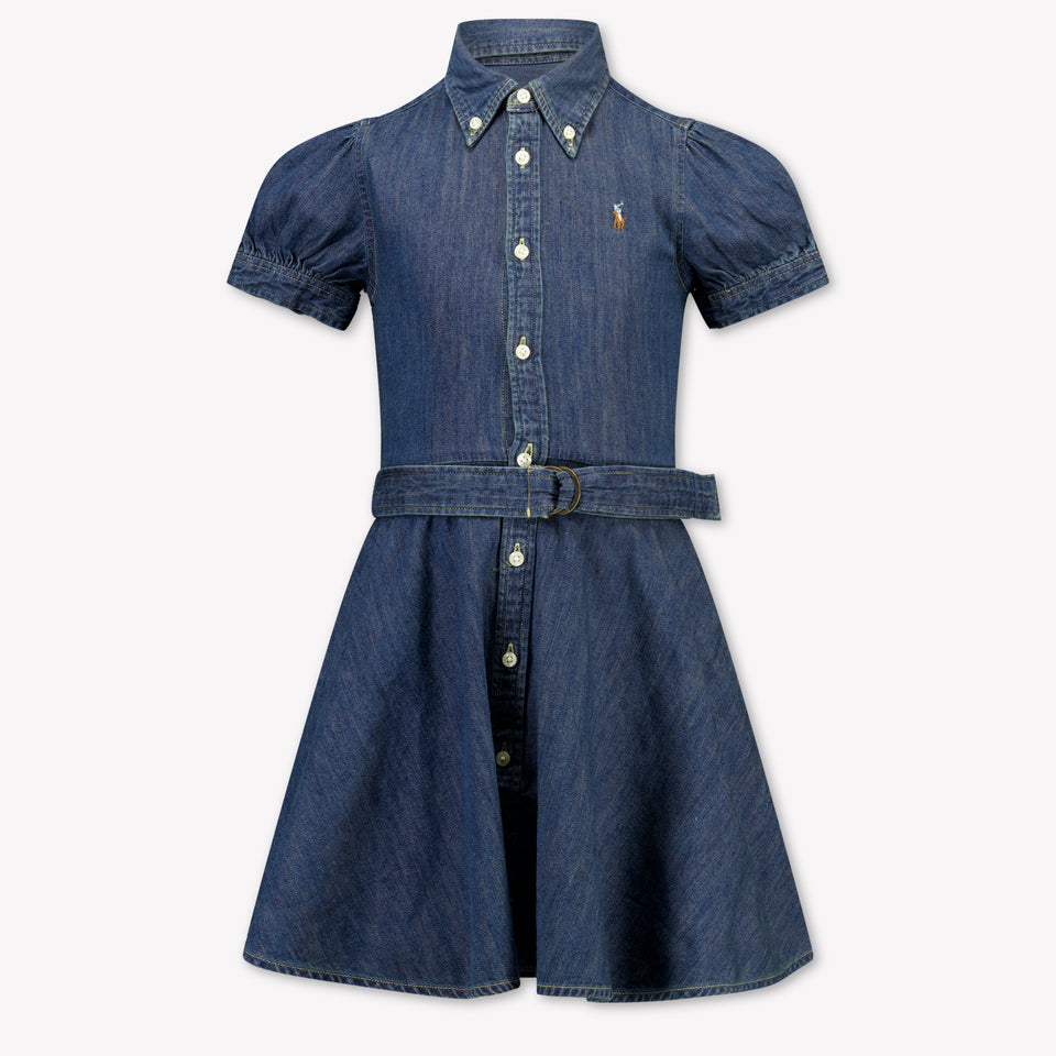 Ralph Lauren Kinder Meisjes Jurk In Jeans