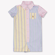Ralph Lauren Baby Boys Playsuit In Light Blue