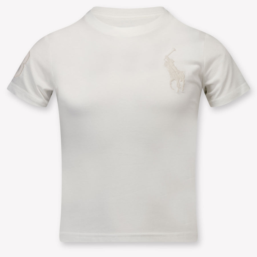 Ralph Lauren Kids Boys T-Shirt In White