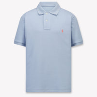 Ralph Lauren Kids Boys Polo In Light Blue