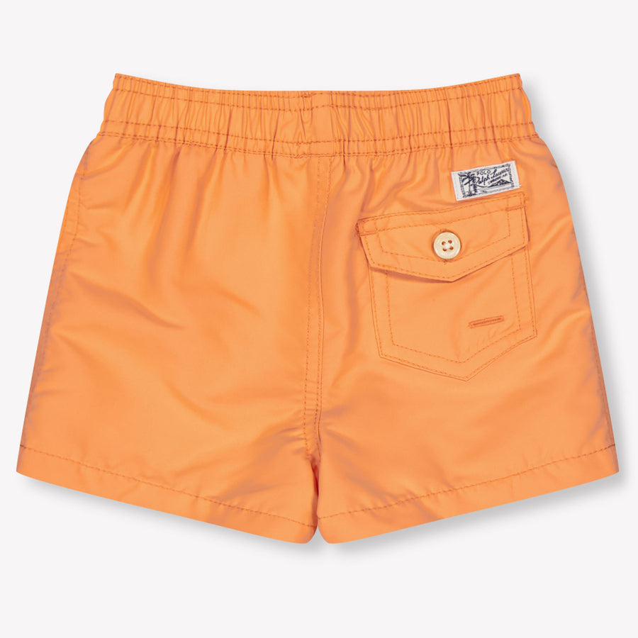 Ralph Lauren Baby Boys Swimwear In Salmon