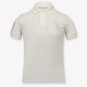Ralph Lauren Kinder Jongens Polo In Wit