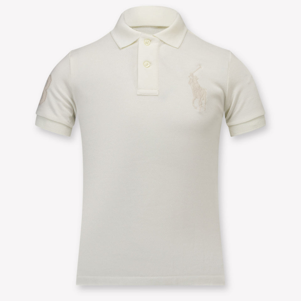 Ralph Lauren Kinder Jongens Polo In Wit