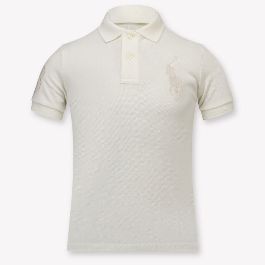 Ralph Lauren Kids Boys Polo In White
