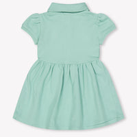 Ralph Lauren Baby Girls Dress In Light Green