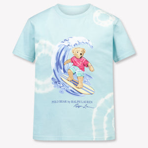 Ralph Lauren Kids Boys T-Shirt In Turquoise