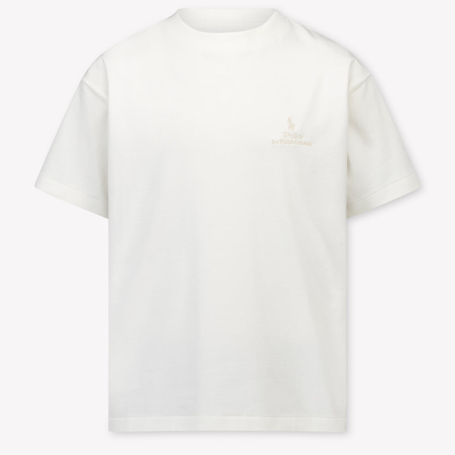 Ralph Lauren Kids Boys T-Shirt In White