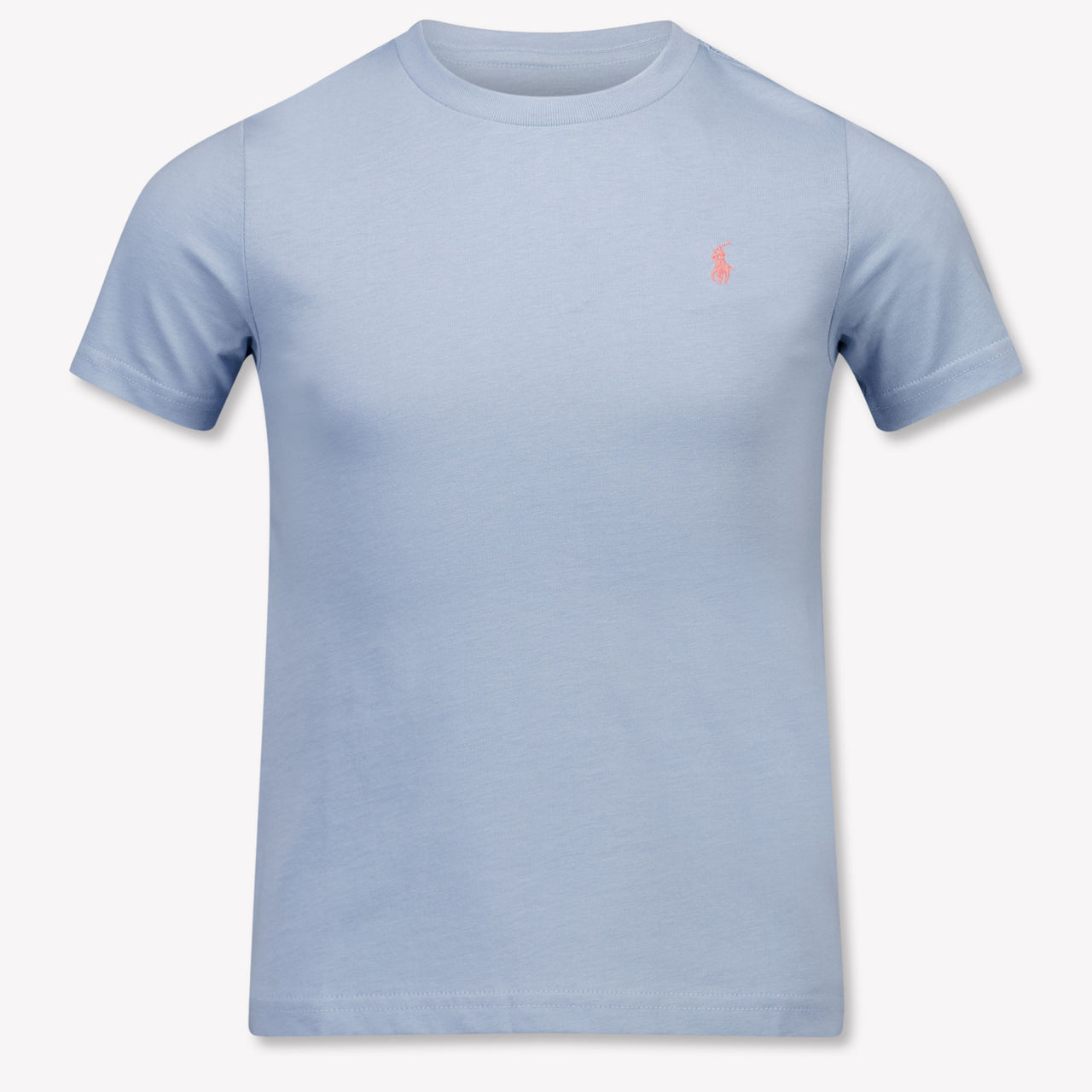 Ralph Lauren Kids Boys T-Shirt In Light Blue
