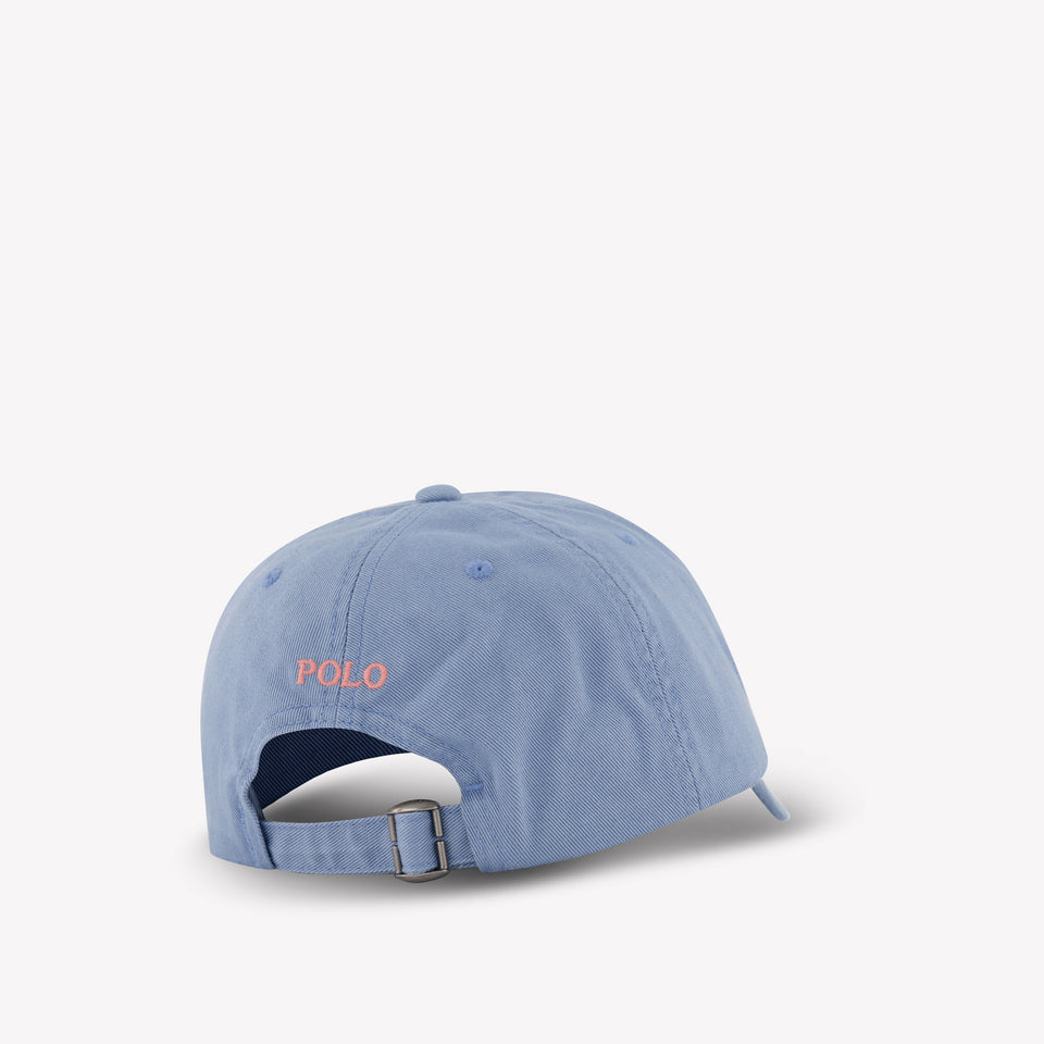 Ralph Lauren Kinder Jongens Pet In Licht Blauw