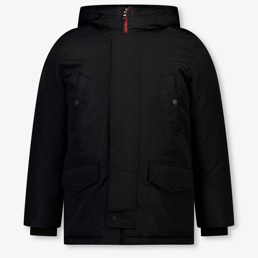 Ralph Lauren Kinder Jongens Winterjas In Zwart