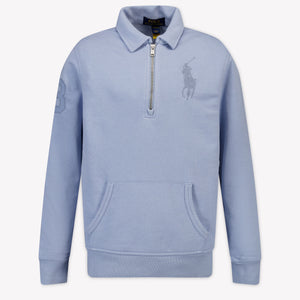 Ralph Lauren Kids Boys Sweater In Light Blue
