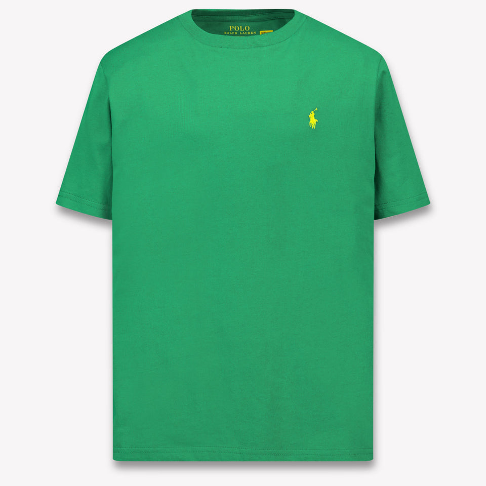 Ralph Lauren Kids Boys T-Shirt In Green
